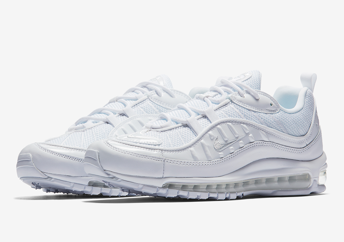 Nike Air Max 98 Triple White 640744 106 Release Info 6