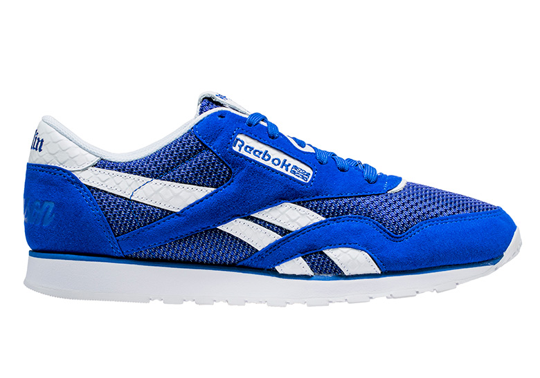 Nipsey Hussle Reebok Classic Nylon Blue Rich Rollin 2
