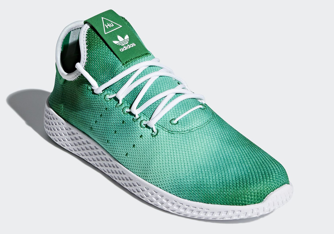 Pharrell And adidas To Release “Holi Festival” Pack Of Tennis Hu Colorways