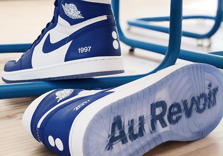 Jordan Brand Gifts A Special Air Jordan 1 "Au Revoir" To colette