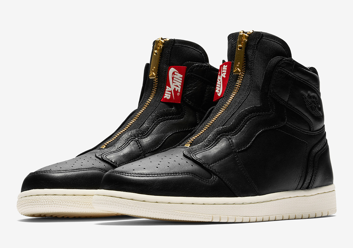 The Air Jordan 1 High Zip In Black Release On March 8th