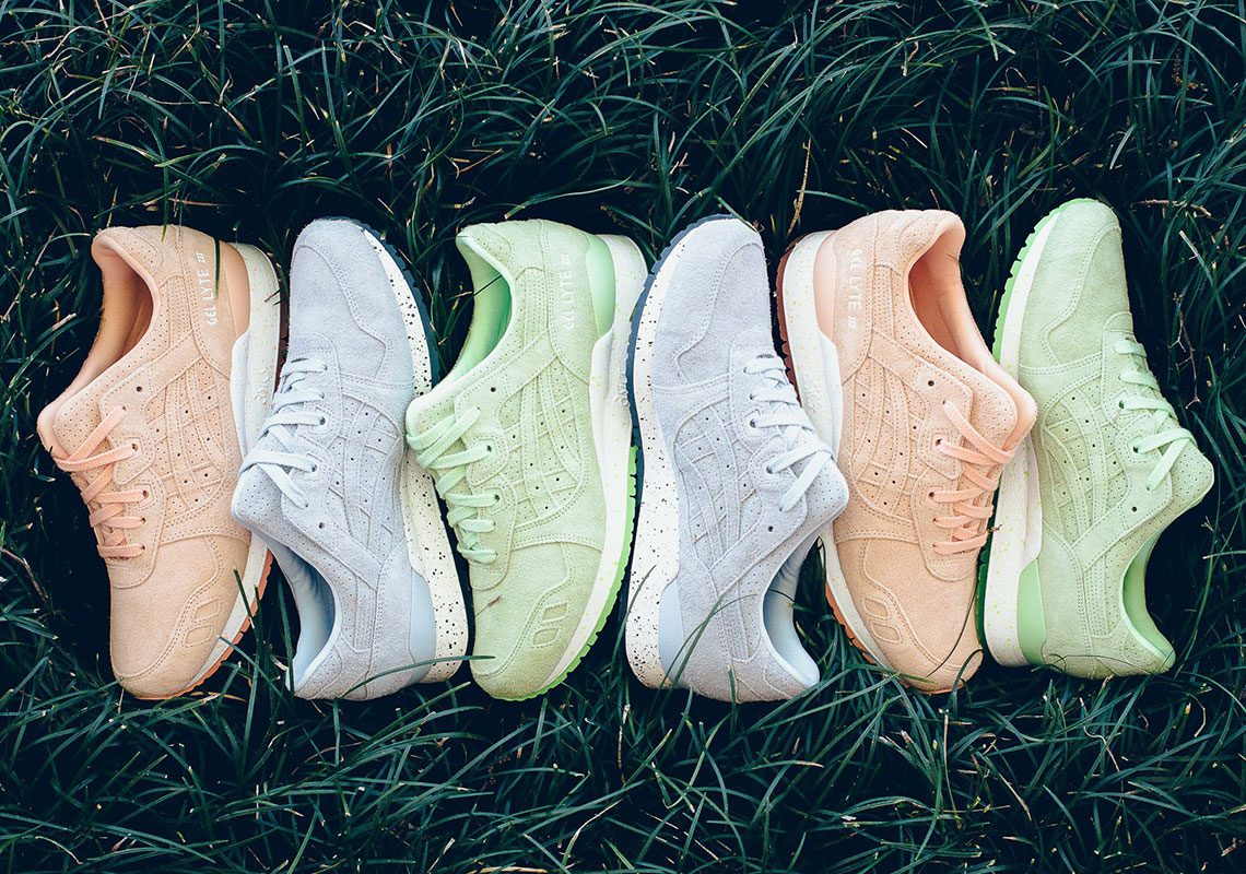 Asics Releases A GEL-Lyte III “Easter Suede” Pack