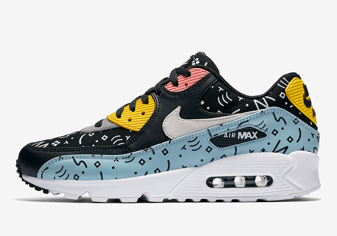 This Nike Air Max 90 Features Random Scribbles