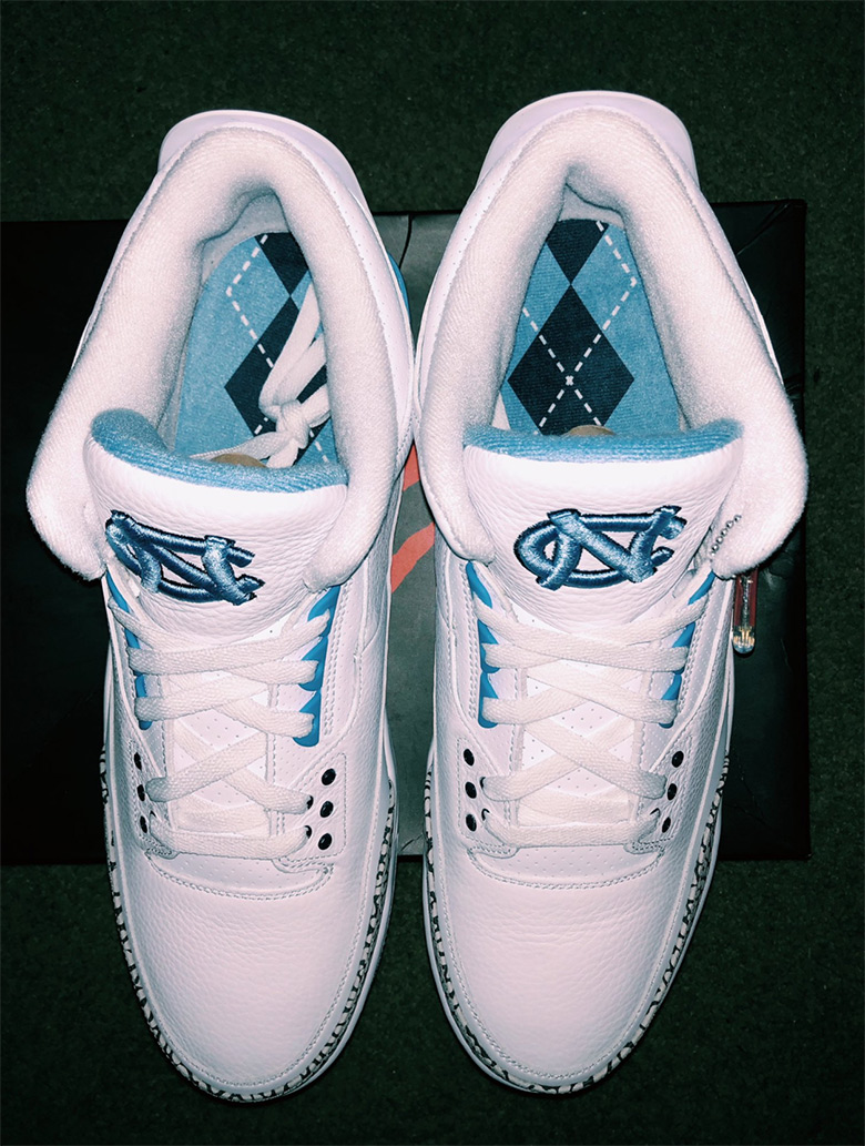 Air Jordan 3 Unc 3
