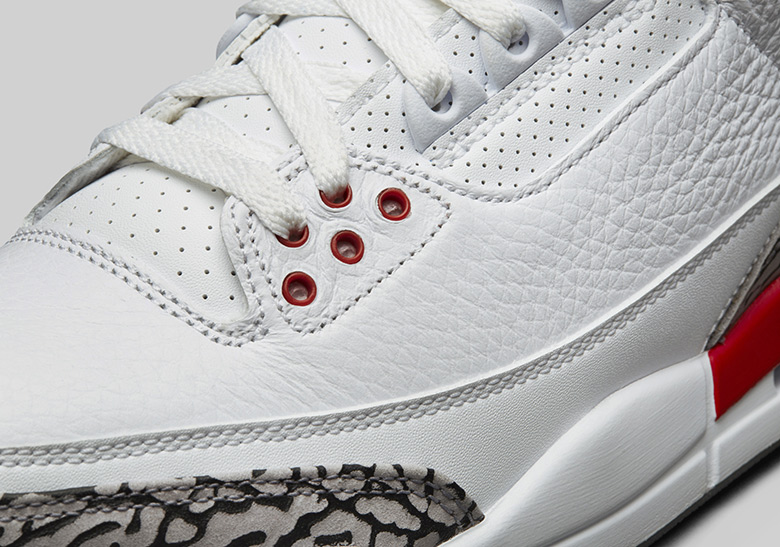 Air Jordan 3 White Red Katrina New Orleans Scholarships 4