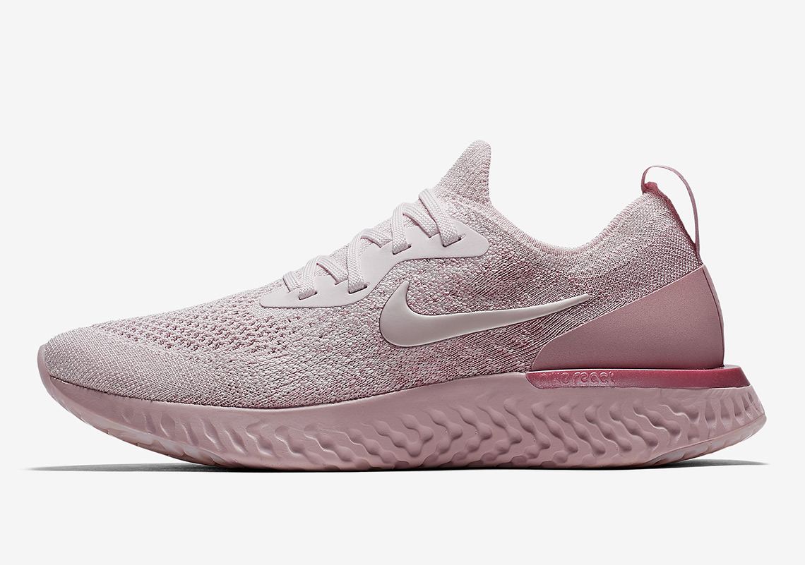 Nike Epic React Flyknit Pear Pink Release Info 11