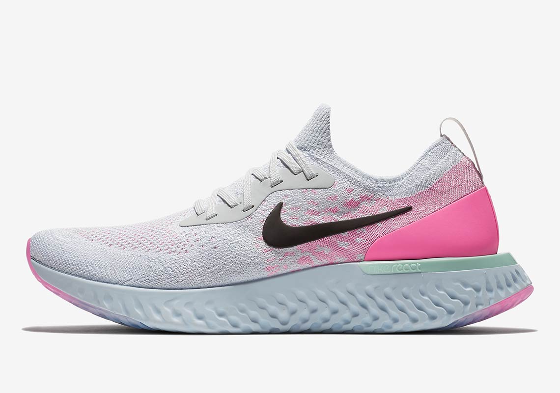 Nike Epic React White Pink Aq0067 007