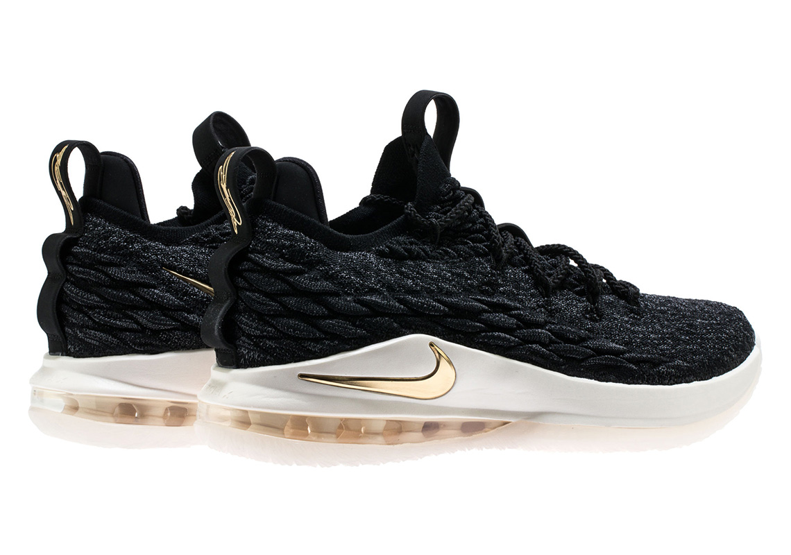 Nike Lebron 15 Low Black Gold Ao1755 001 6