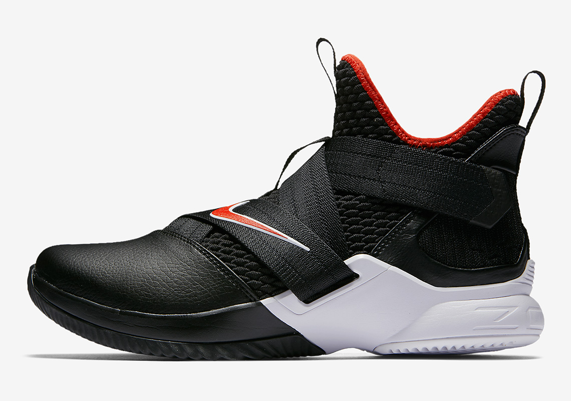 Nike LeBron Soldier 12 Appears In Classic Black/Red Colorway