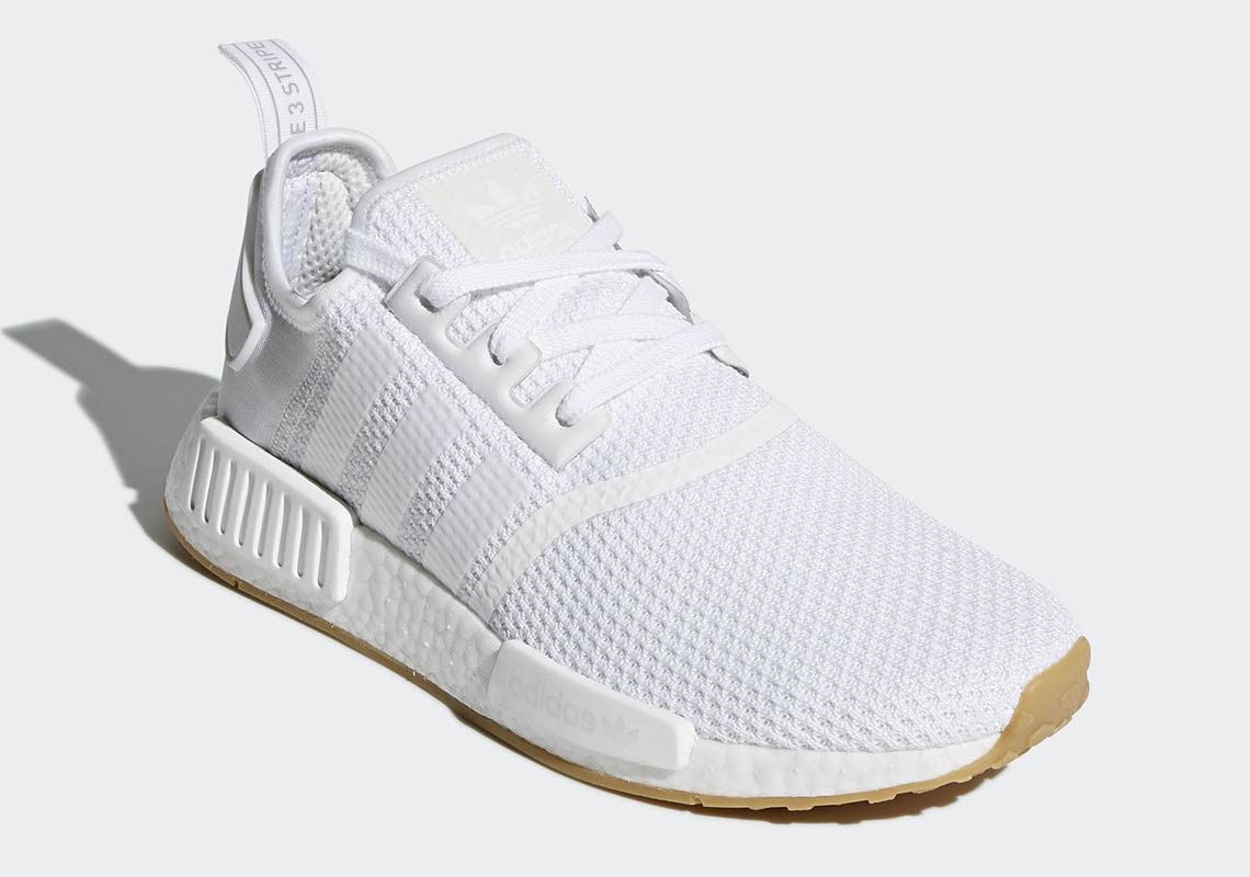 Adidas Nmd R1 White D96635 4