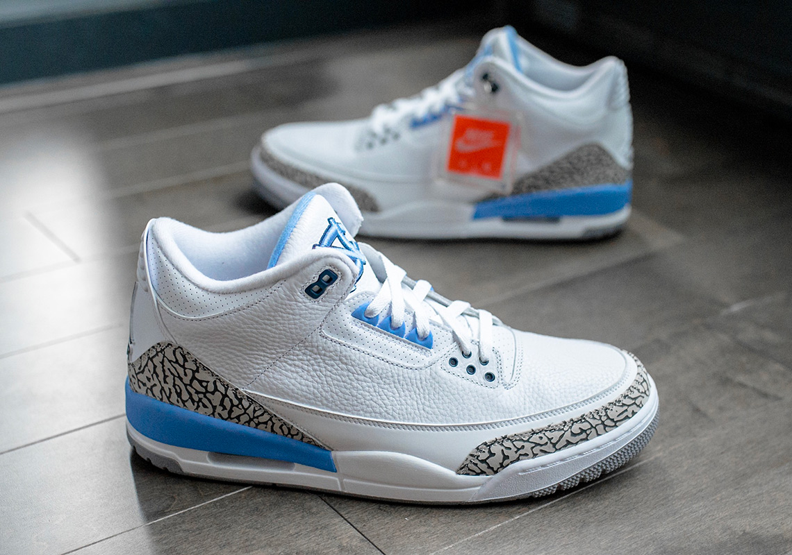 Air Jordan 3 College Pe Set 3