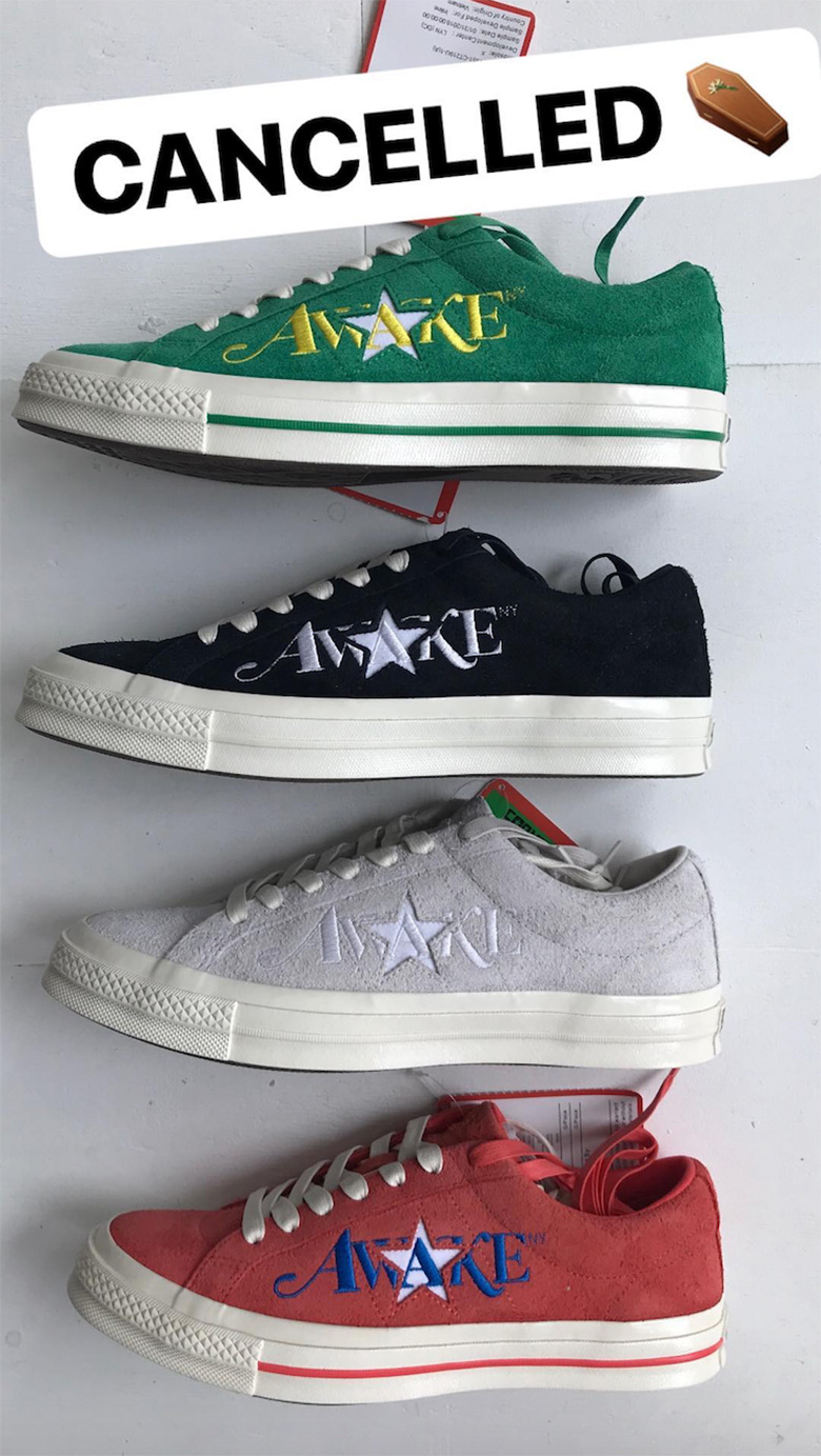 Awake Ny Converse One Star Cancelled