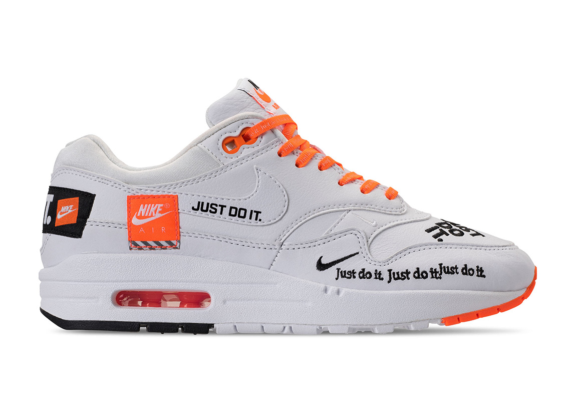 Nike Air Max 1 Just Do It Orange White Release Date 4