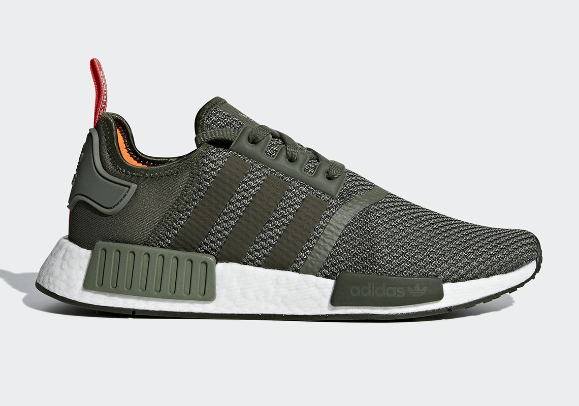 Adidas Nmd R1 Olive B37620 1