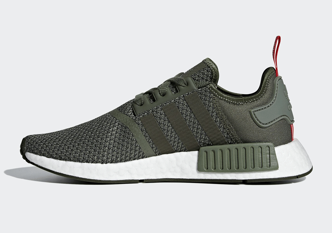Adidas Nmd R1 Olive B37620 6