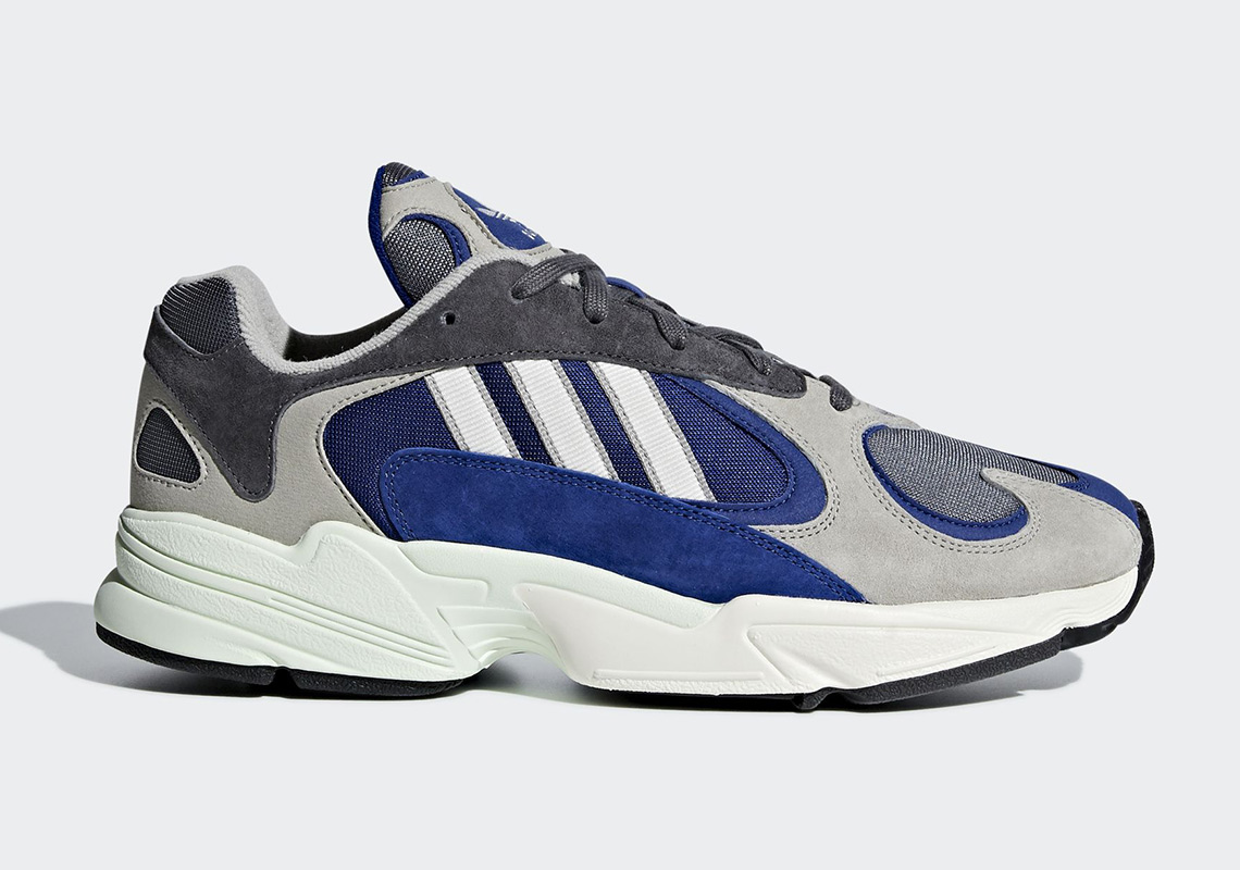 The adidas YUNG-1 Appears In New Grey And Navy Colorway