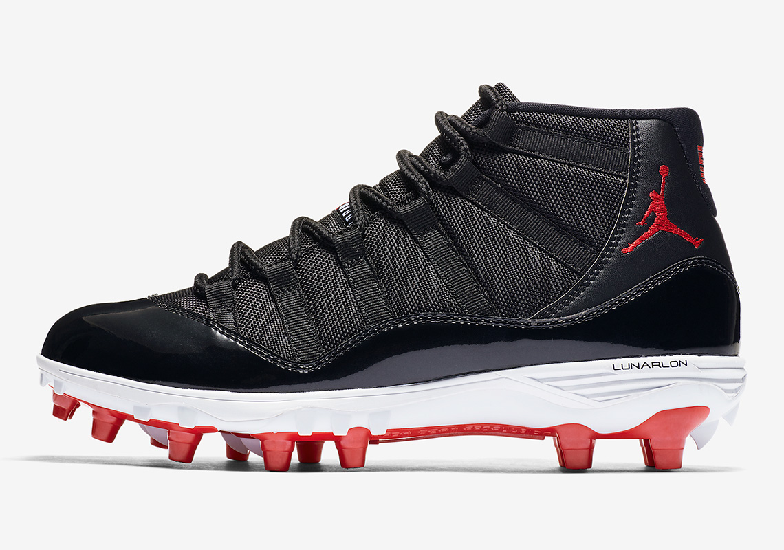 Air Jordan 11 Td Cleats Bred Ao1561 010 1