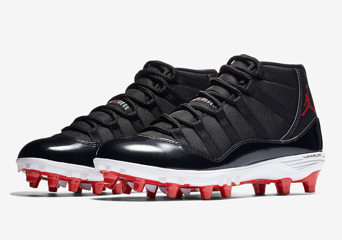 Air Jordan 11 Td Cleats Bred Ao1561 010 2