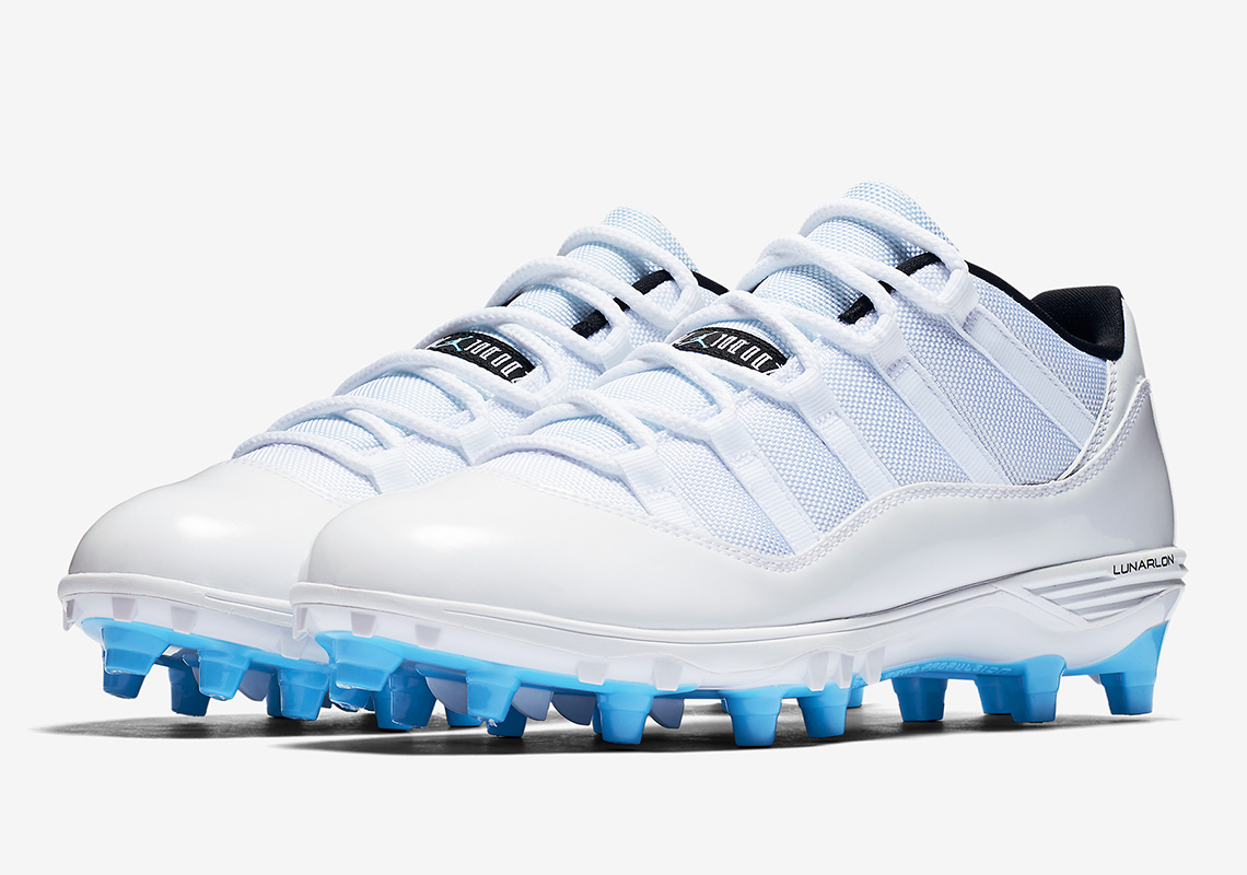 Air Jordan 11 Td Cleats Columbia Legend Blue Ao1560 117 2