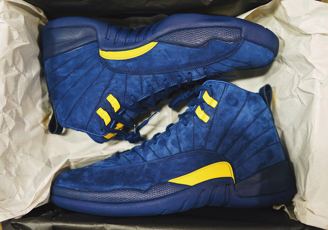 Air Jordan 12 Michigan Bq3180 407 1
