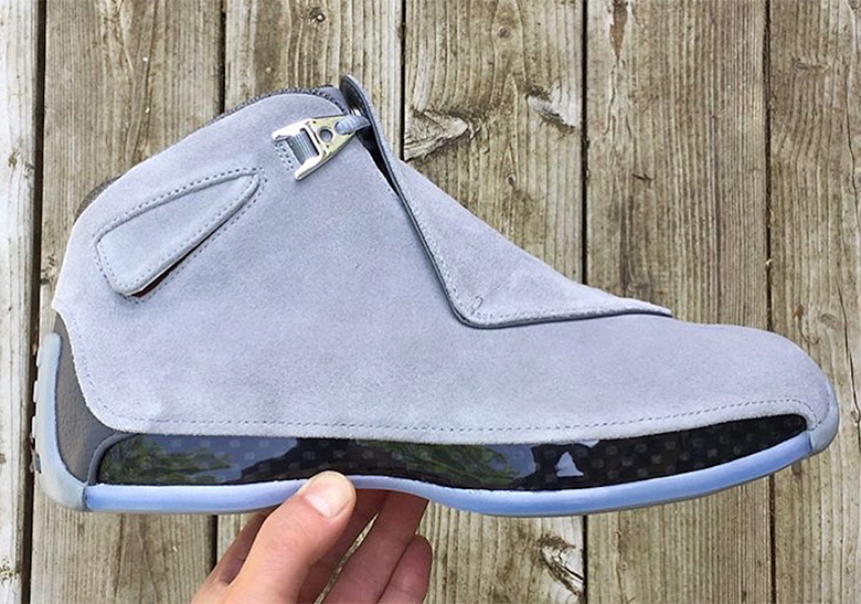 Air Jordan 18 Retro Releasing In "Cool Grey"