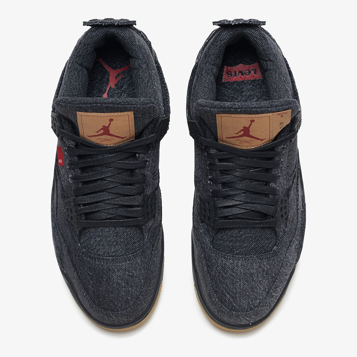 Air Jordan 4 Levis Black Ao2571 001 Official Images 4