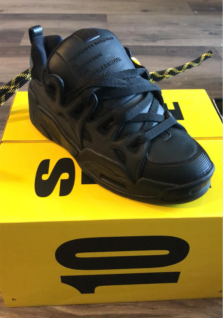 Asap Rocky Under Armour Black Shoe Photo