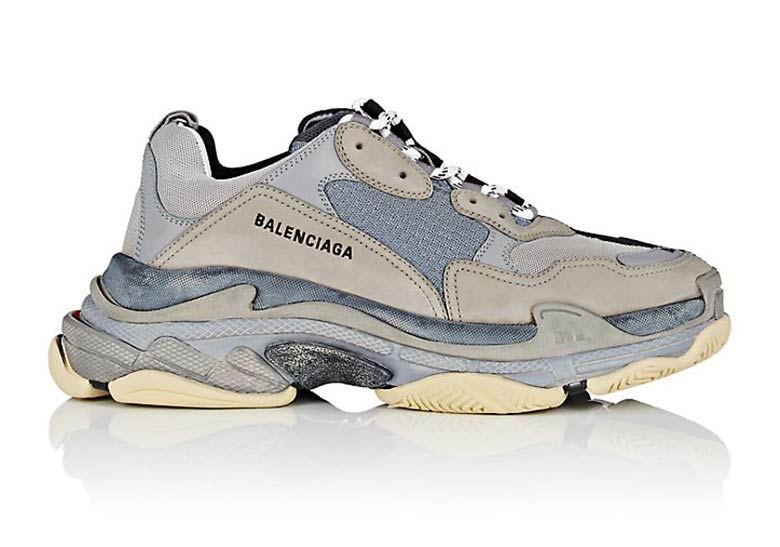 Balenciaga Triple S Split Grey Black 2