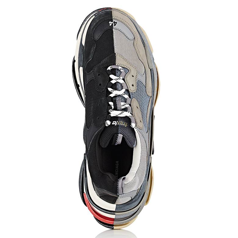 Balenciaga Triple S Split Grey Black 4