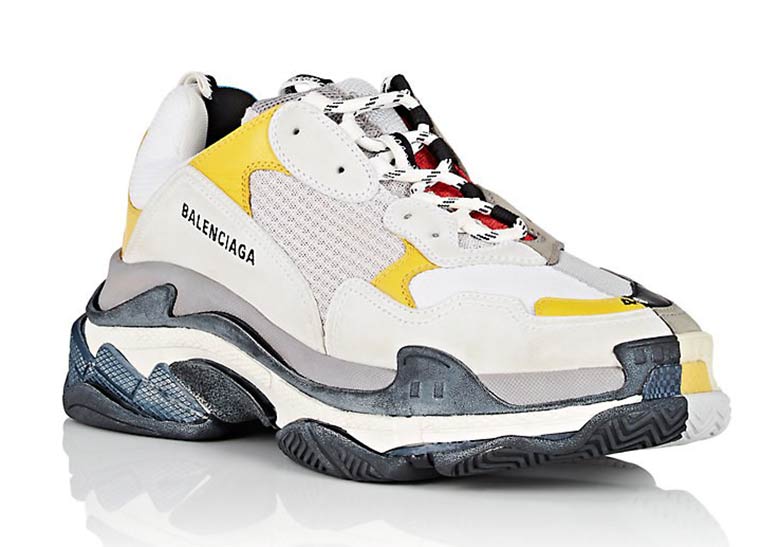 Balenciaga Triple S Split White Grey 2