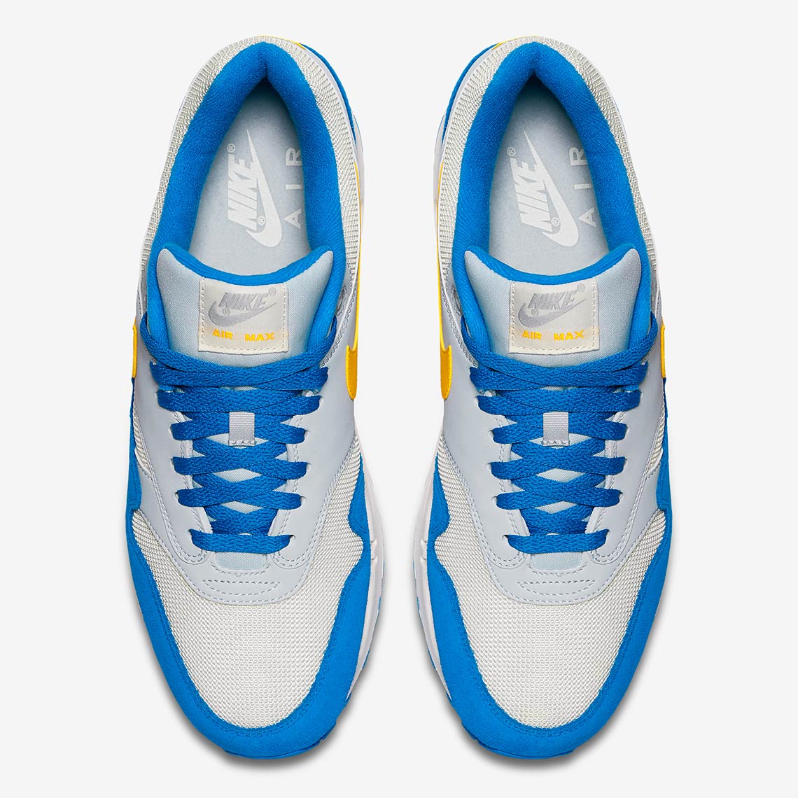 Nike Air Max 1 Blue Yellow Ah8145 108 4
