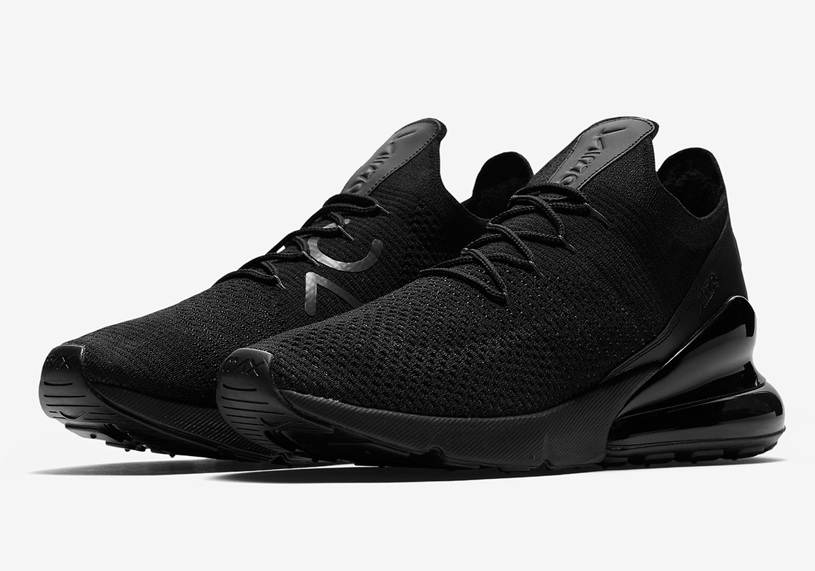 The Nike Air Max 270 Flyknit Is Coming Soon In "Triple Black"
