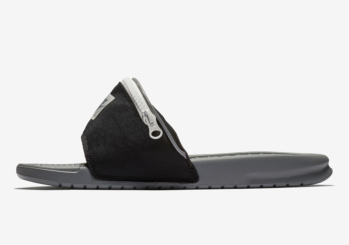 Nike Benassi Jdi Slide Fanny Pack Black 1