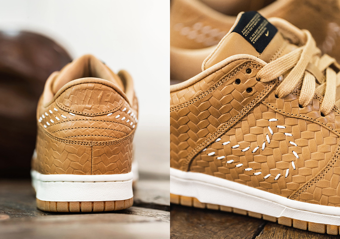 Nike Dunk Low Qs Paris Basketball Court Tan 5