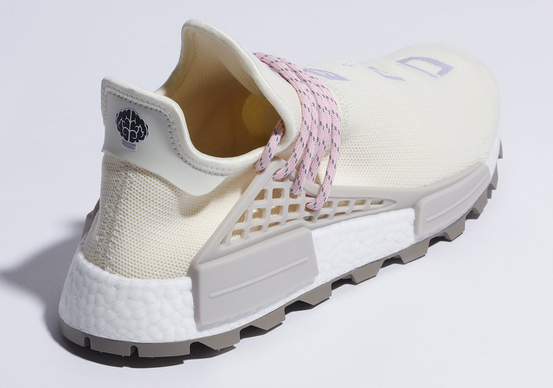 Adidas Nmd Hu Pharrell Nerd Cream White Pink