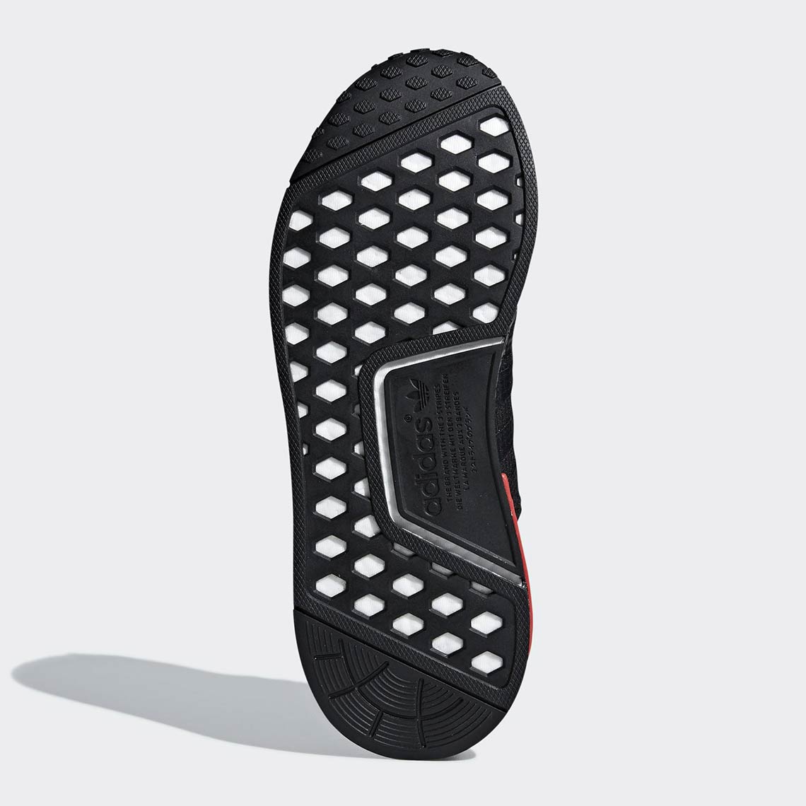 Adidas Nmd R1 Black Red B37618 5
