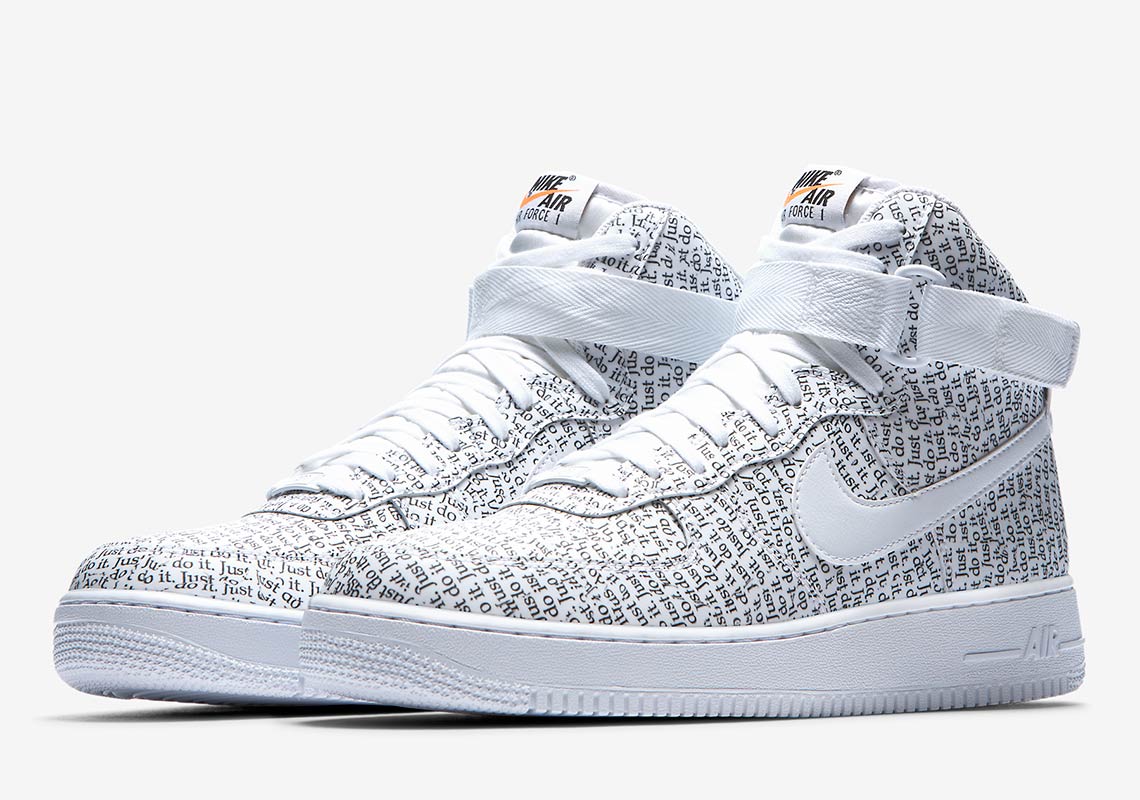 Nike Air Force 1 High Just Do It Aq9648 100
