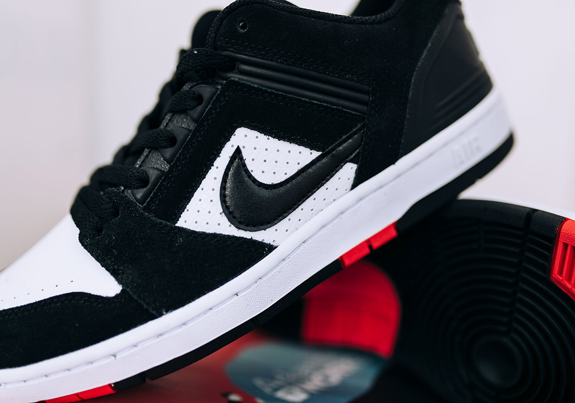 Nike Air Force 2 Black Habanero Red Ao0300 006 3