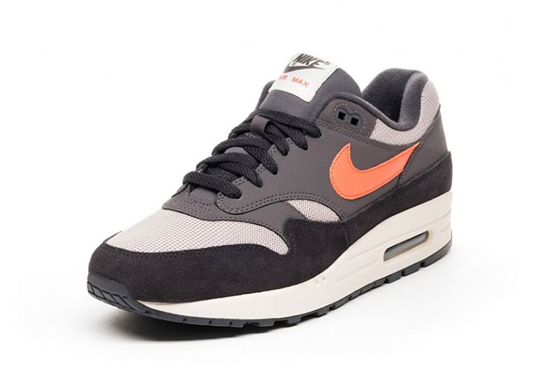 Nike Air Max 1 Grey Orange Ah8145 004 2