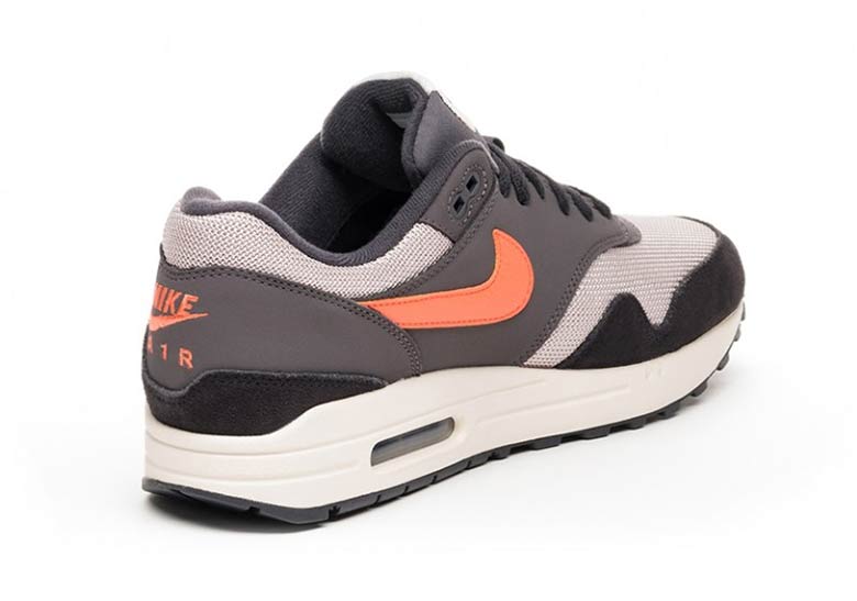 Nike Air Max 1 Grey Orange Ah8145 004 3