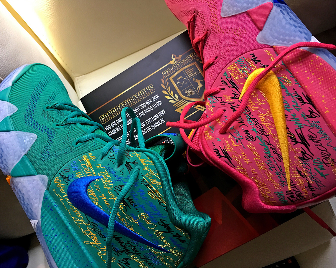 Nike Kyrie 4 Nba 2k Road To 99 2
