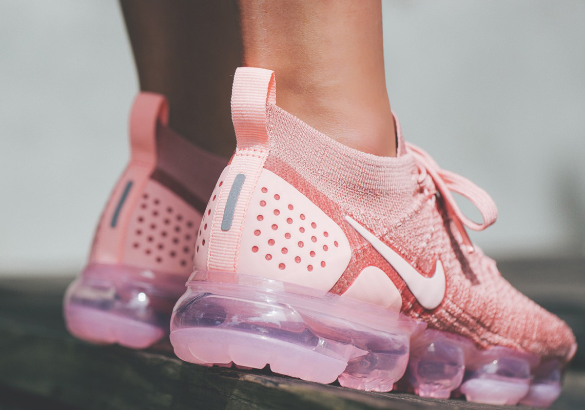 Nike Vapormax Flyknit 2 Rust Pink 942843 600 2