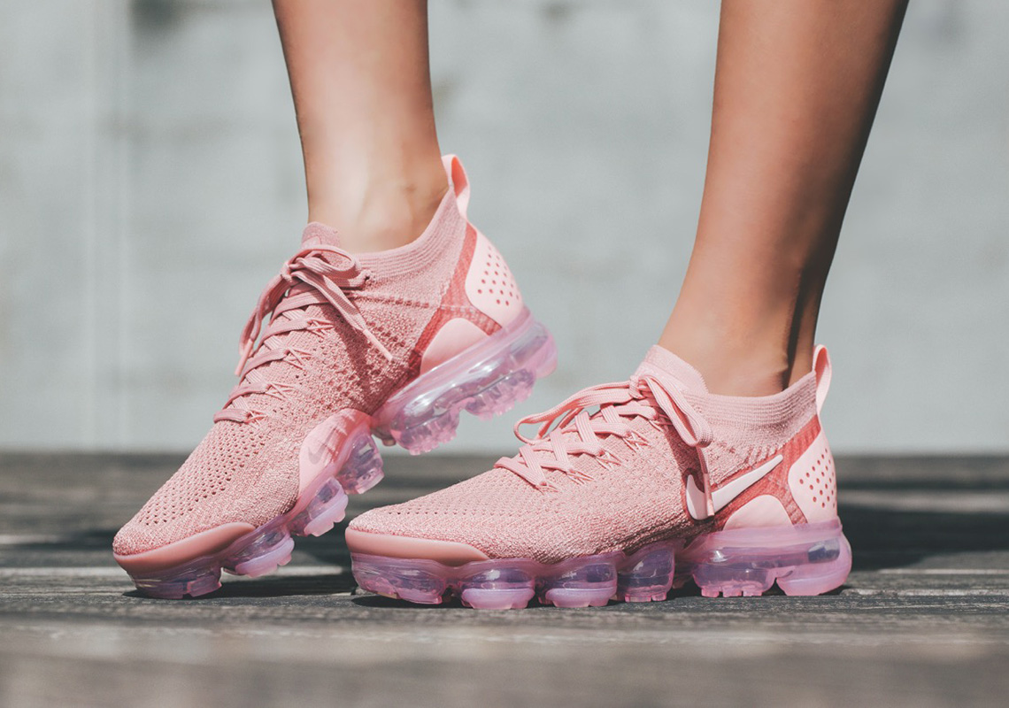 Nike Vapormax Flyknit 2 Rust Pink 942843 600 3