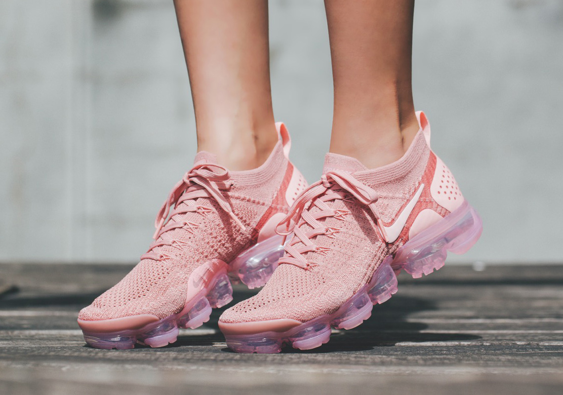 Nike Vapormax Flyknit 2 Rust Pink 942843 600 6