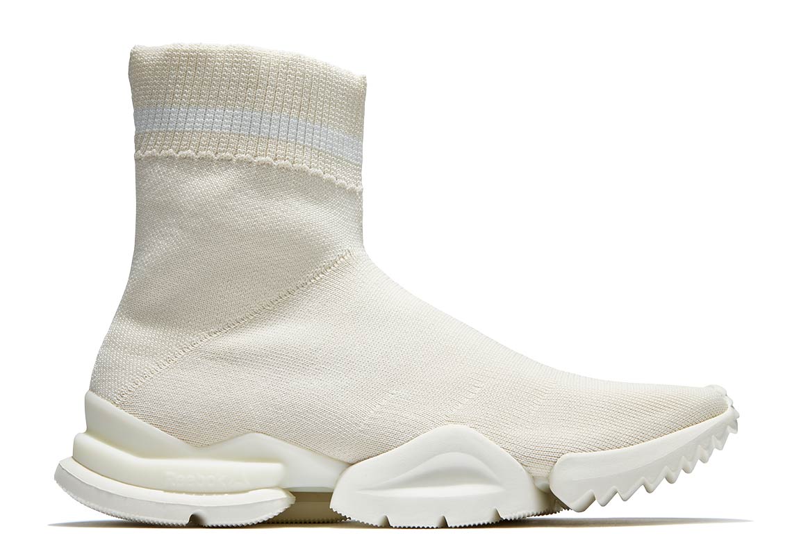 Reebok Sock Run.r Chalk White