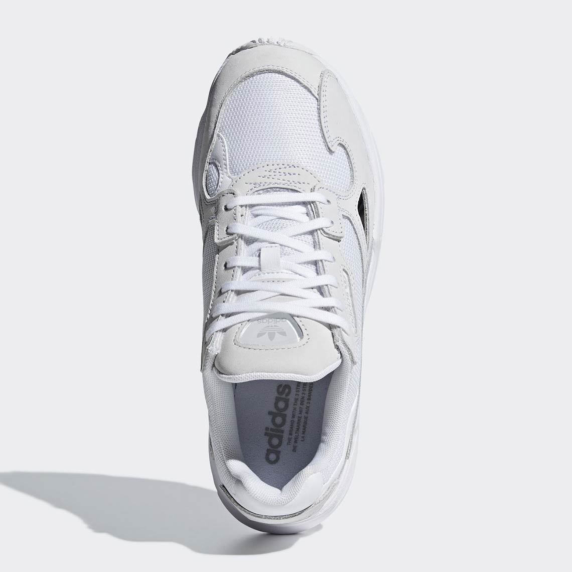 Adidas Falcon Triple White B28128 1