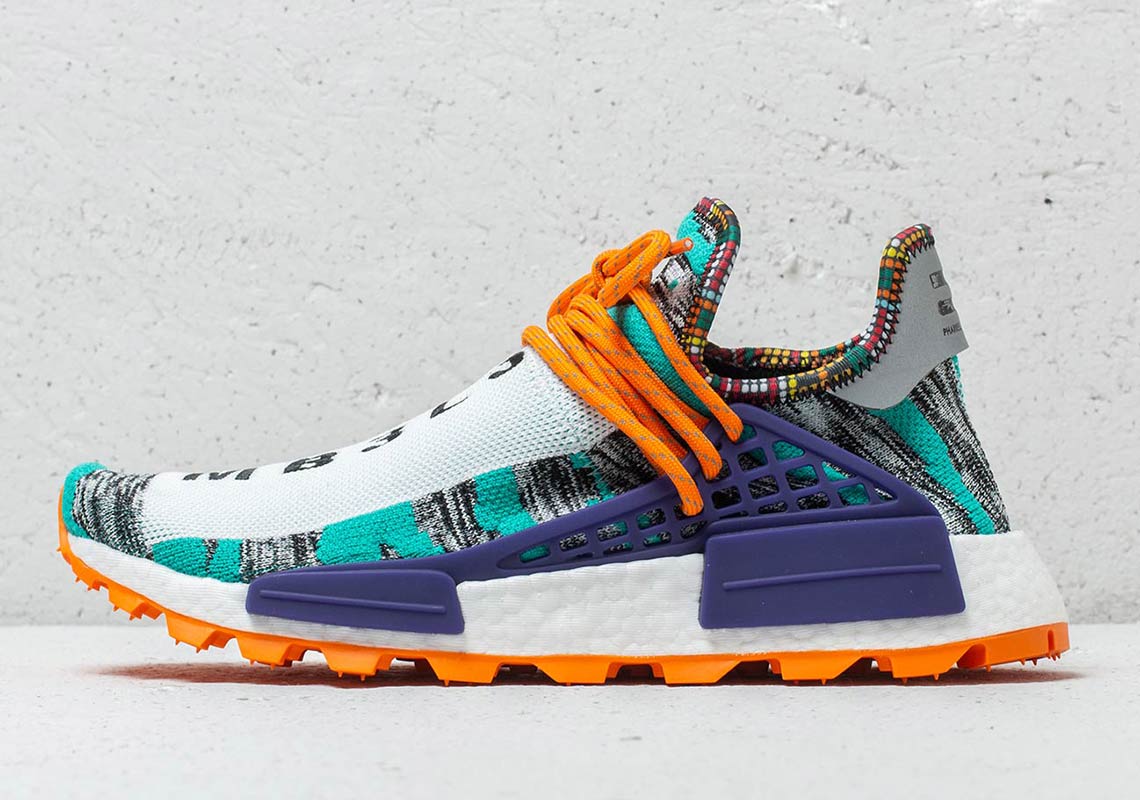 Adidas Pharrell Nmd Hu Solar Aqua Bb9528