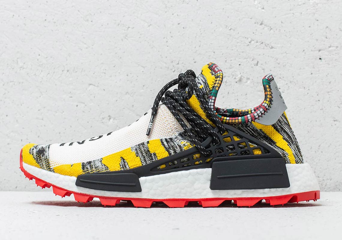 Adidas Pharrell Nmd Hu Solar Yellow Bb9527