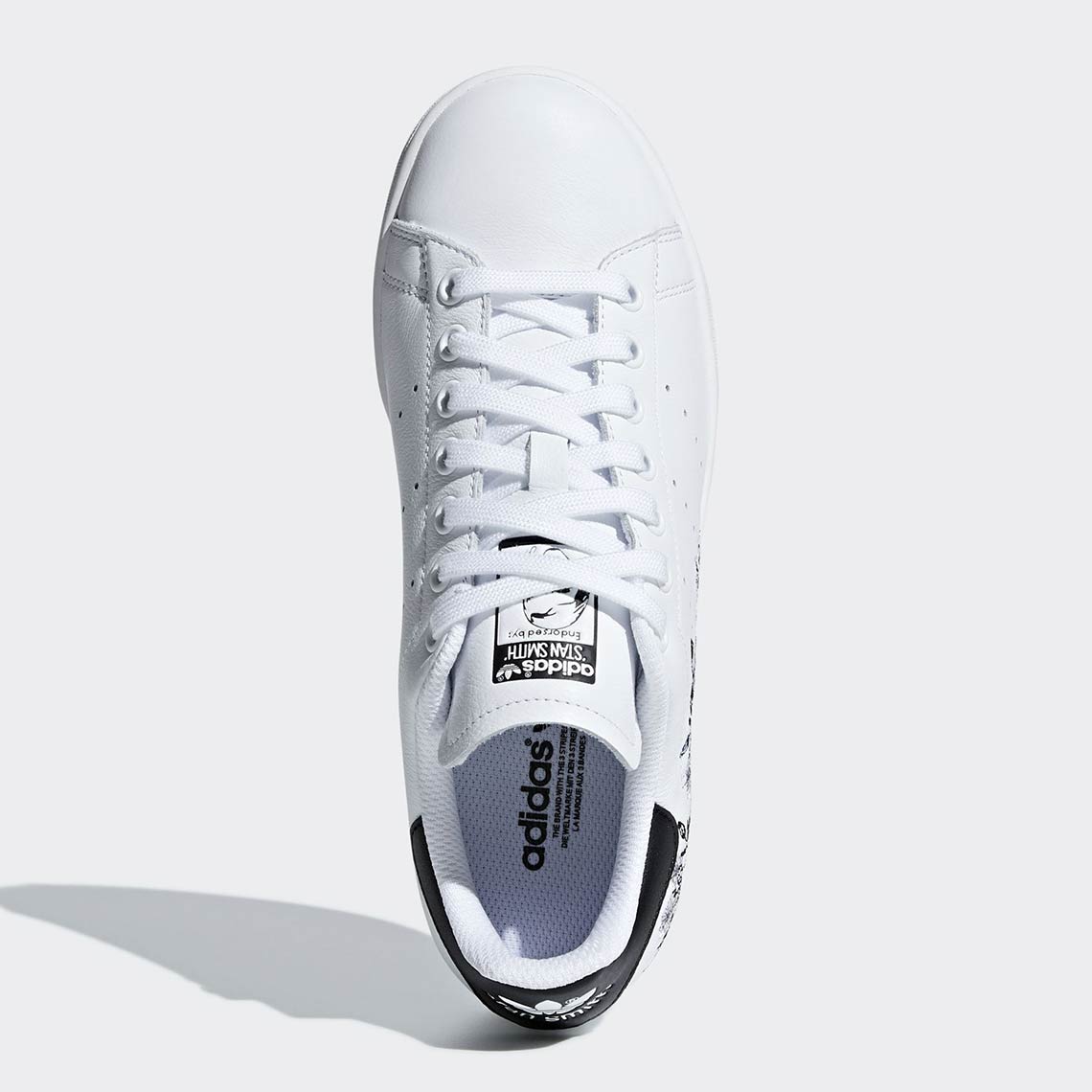 Adidas Stan Smith Floral Black White Bc0257 4