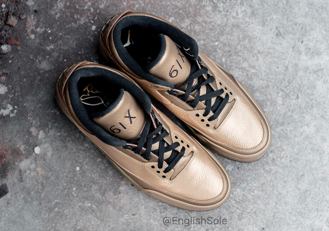 Air Jordan 3 Drake Gold 6ix Toronto 3